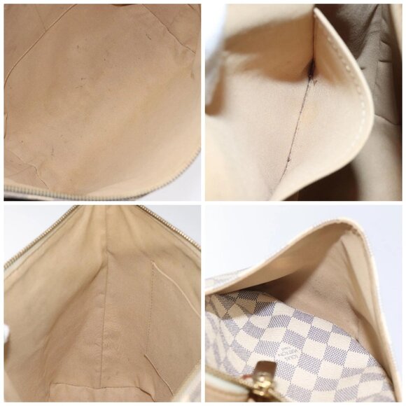 LOUIS VUITTON Damier Azur Totally PM Tote Bag N51261 LV Auth 122998 - Picture 15 of 16